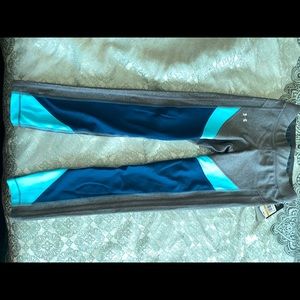 Womens Under Armour Heat Gear Capri Leggings